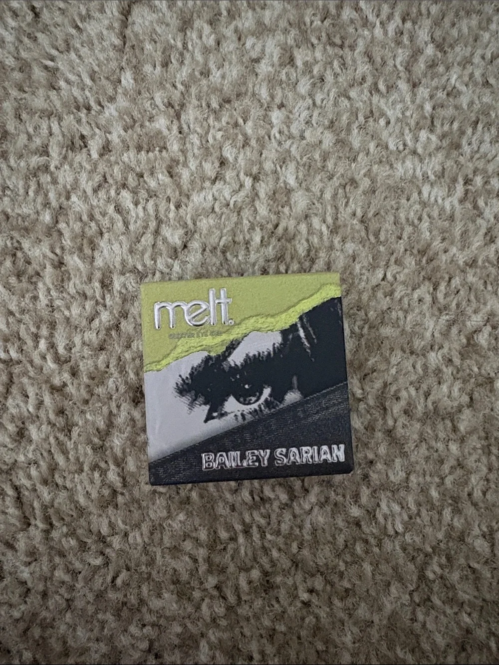 Melt Cosmetics x Bailey Sarian Eyeshadow Palette - Lime, Black & White